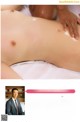 A man in a suit is getting a massage on a woman's back.